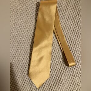 DiMoggio Gold Silk Tie